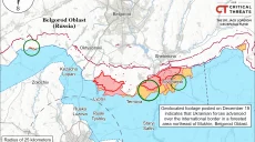ISW: ВСУ атакуют в районе Шебекино, а РФ хочет повлиять на ход переговоров