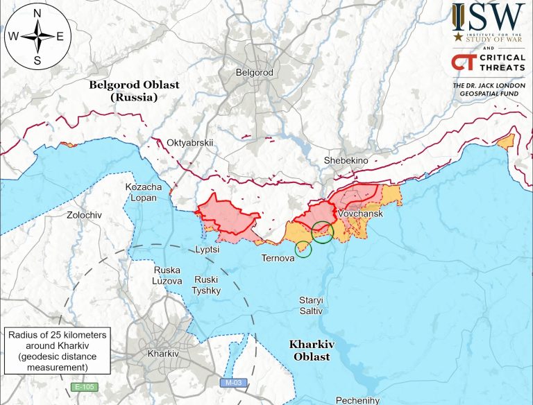 Про продвижение возле Казачьей Лопани заявили в РФ — ISW не подтверждает