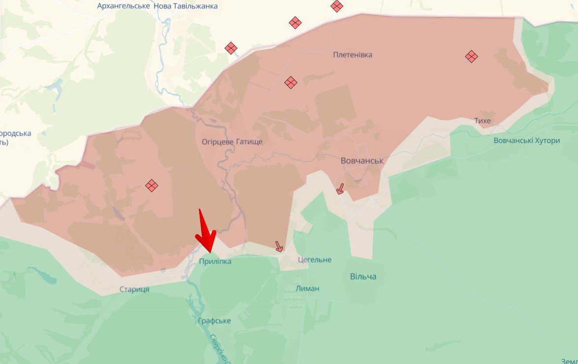 Генштаб: одна атака РФ на Харківщині, на Куп’янському напрямку – затишшя