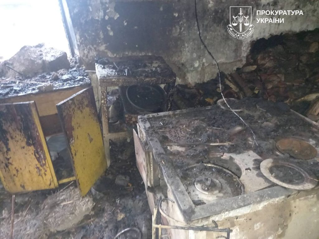 сжег женщину на Харьковщине