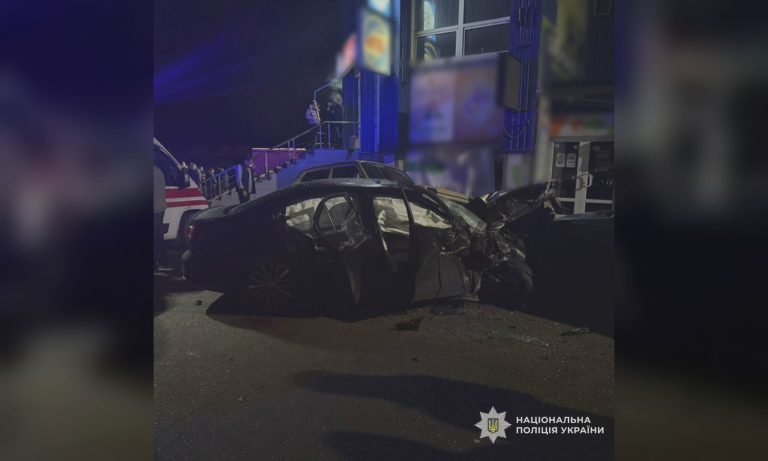 Женщина пострадала в ДТП в городе Харьковской области