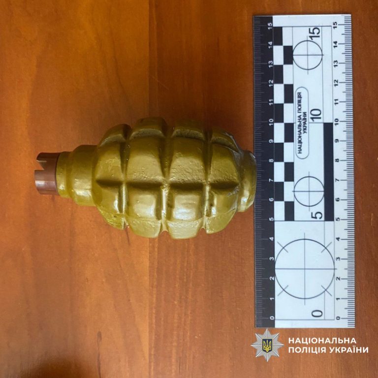 7 лет за решеткой грозит жителю Харьковщины за гранату, которую он хранил дома