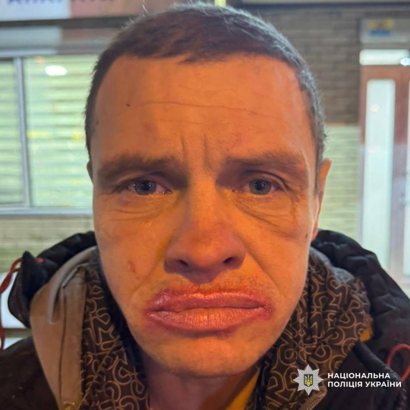 Напал на полицейского на Харькковщине