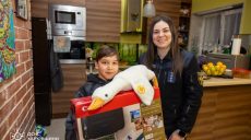 З Днем Святого Миколая привітали дітей загиблих рятувальників на Харківщині 📷