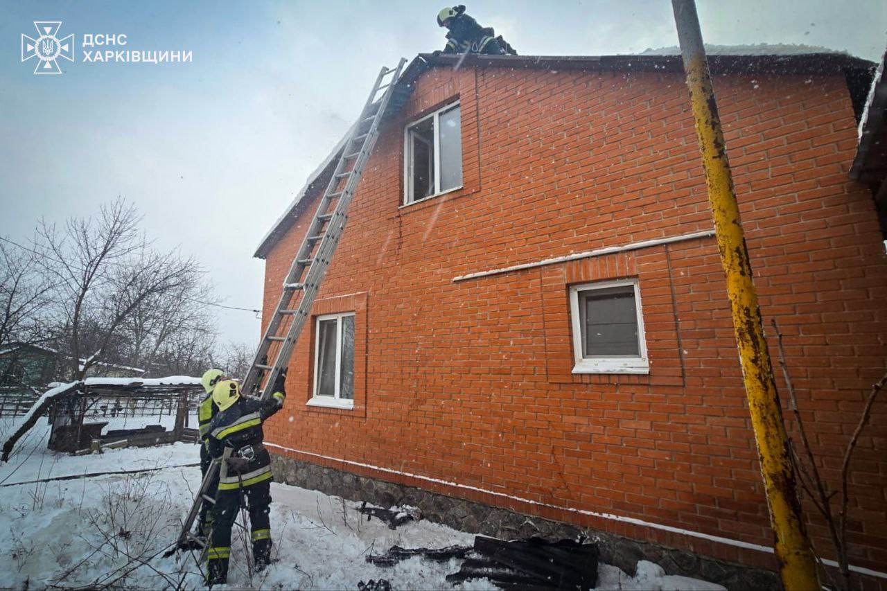 пожар в Малой Даниловке 31 декабря