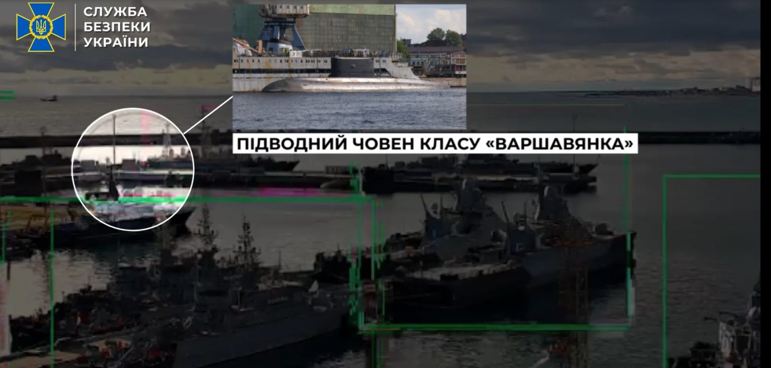 СБУ вперше потопила російську субмарину у Новоросійську дроном