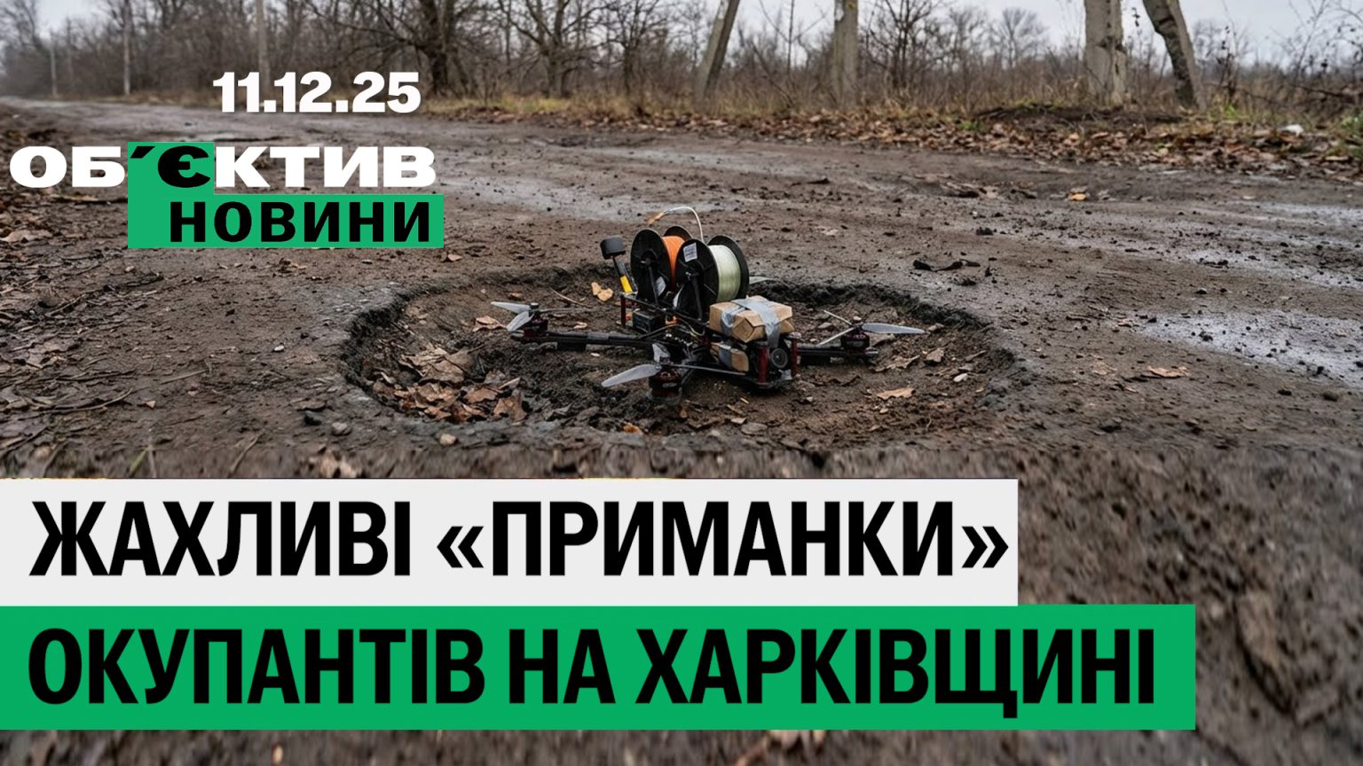 Ужасные «приманки» на Харьковщине, награда «Пролиски» — итоги 11 декабря
