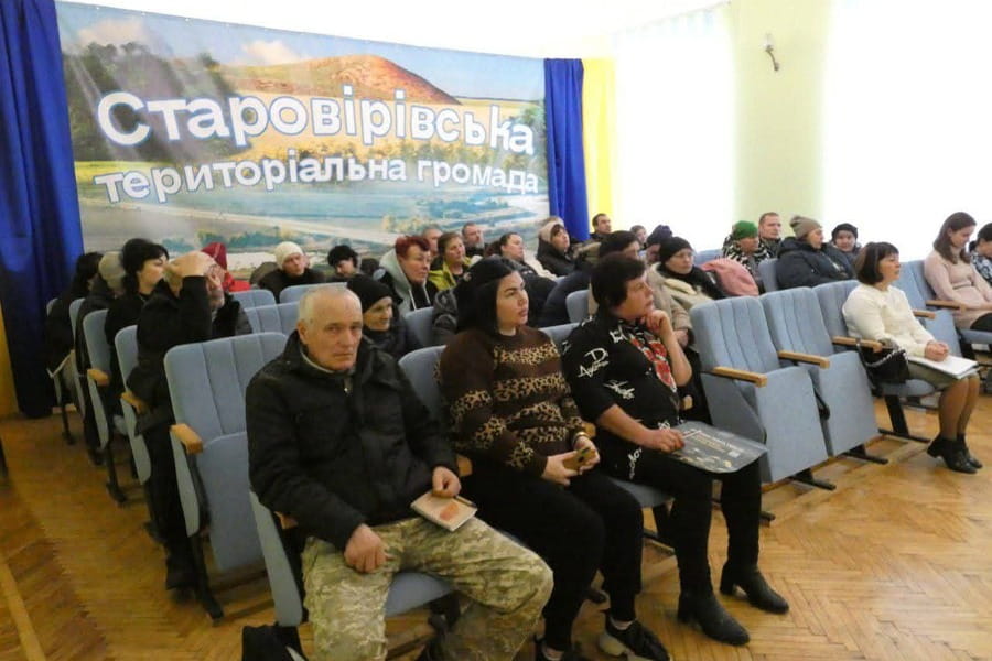 Встреча с ветеранами Старосалтовской громады 2