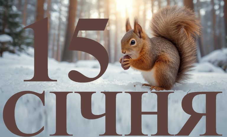 Сьогодні 15 січня 2026: яке свято та день в історії