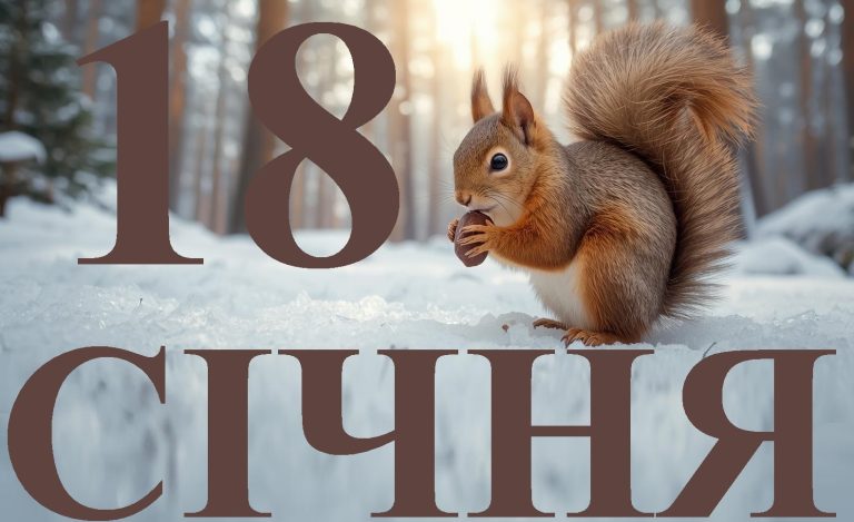 Сьогодні 18 січня 2026: яке свято та день в історії