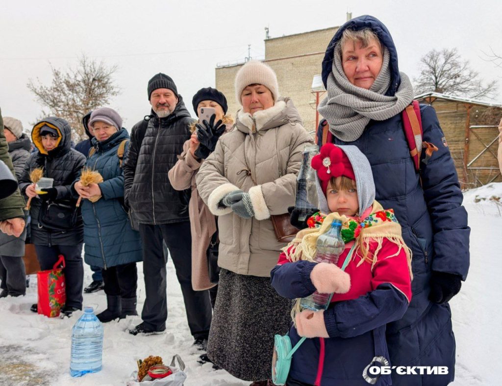 воду святят в Харькове