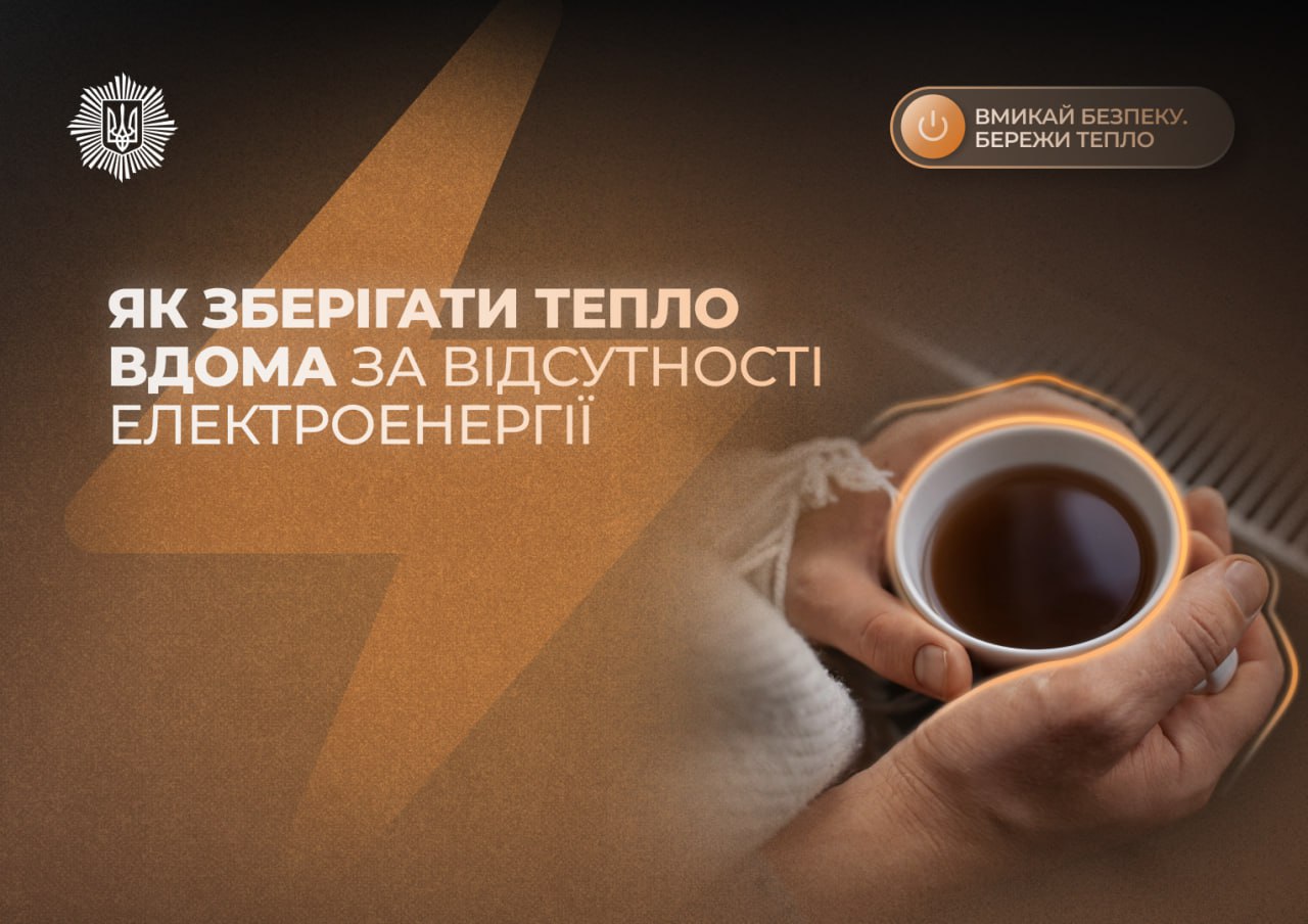 Как сохранить тепло дома, если нет света и отопления: советы МВД