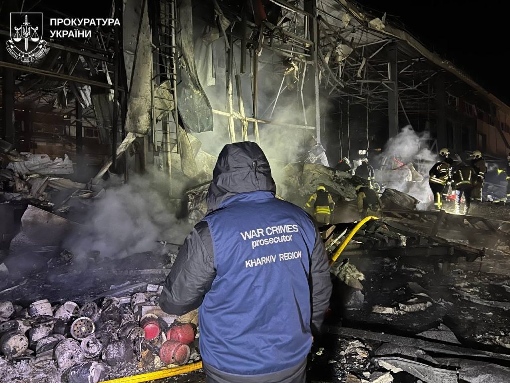 Обстріл передмістя Харкова 13 січня