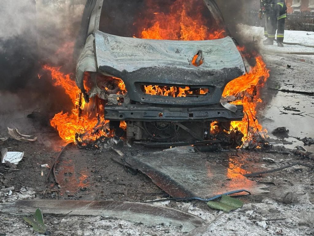 Обстрел Золочева 16 января