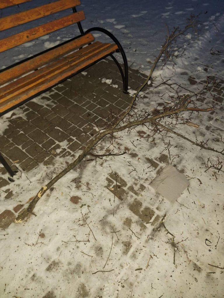 Обстрел Золочева 18 января