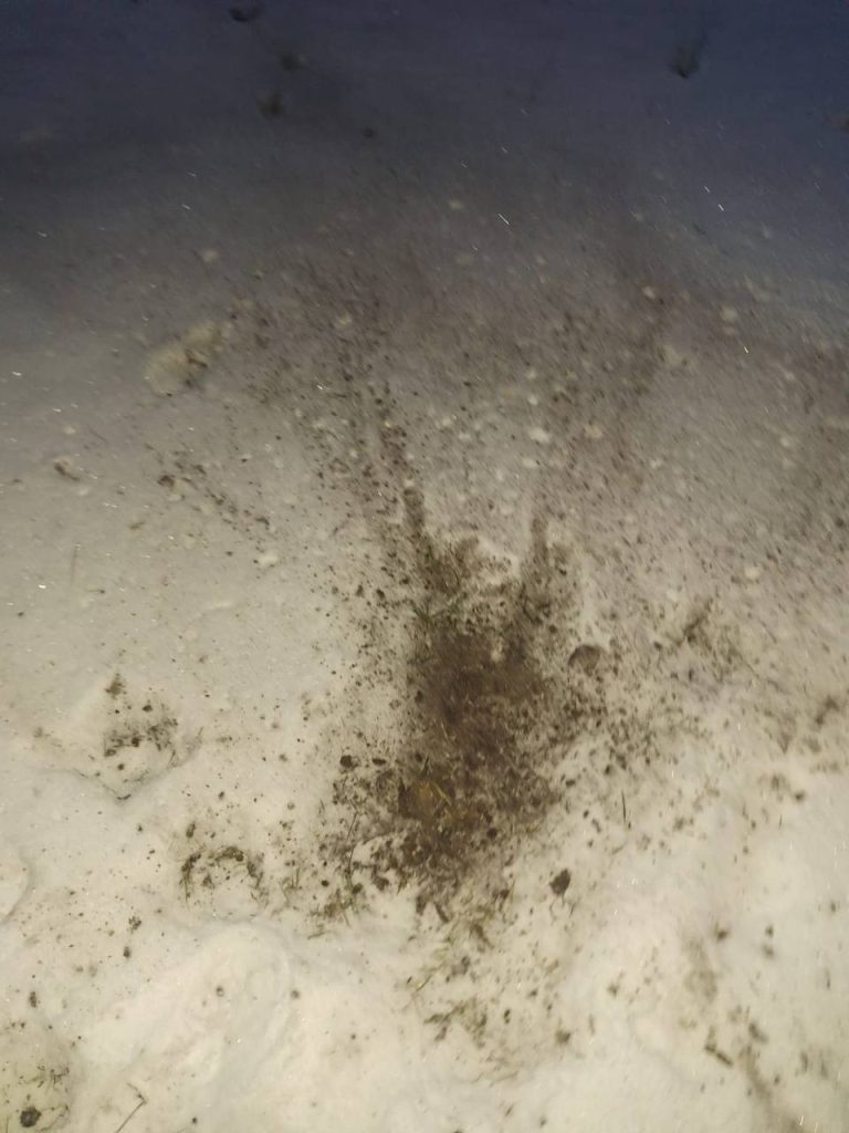 Обстрел Золочева 18 января