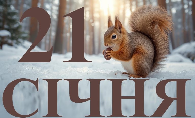 Сьогодні 21 січня 2026: яке свято та день в історії