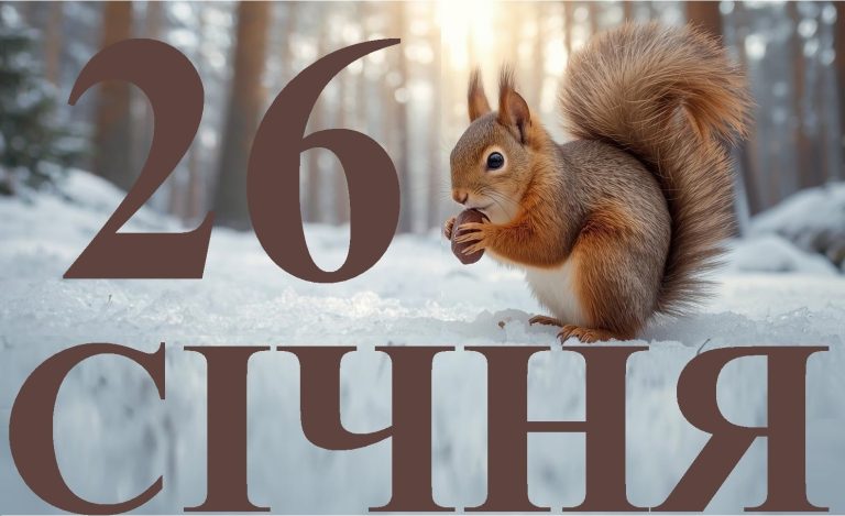 Сьогодні 26 січня 2026: яке свято та день в історії