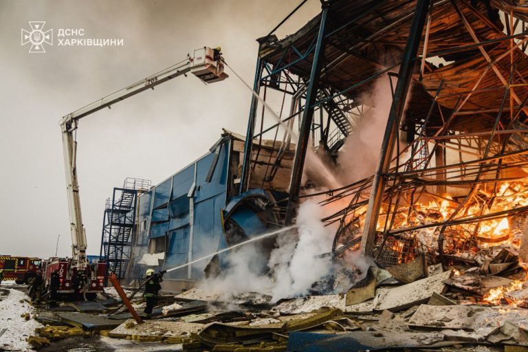 Баллистическая ракета повредила склады американской компании на Харьковщине