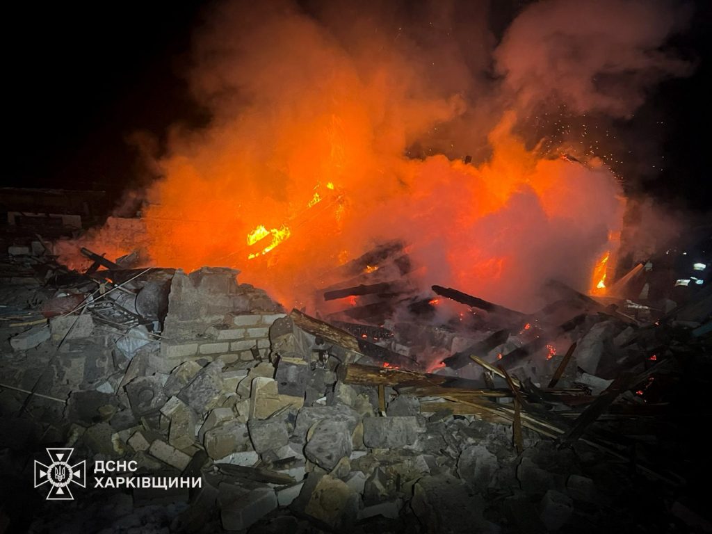 Обстрел Харьковщины 14 января