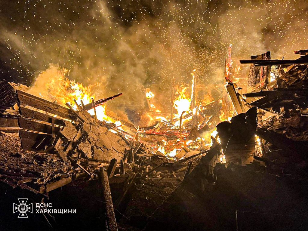 Обстрел Харьковщины 15 января