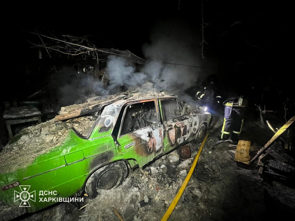 Обстрел Харьковщины 14 января