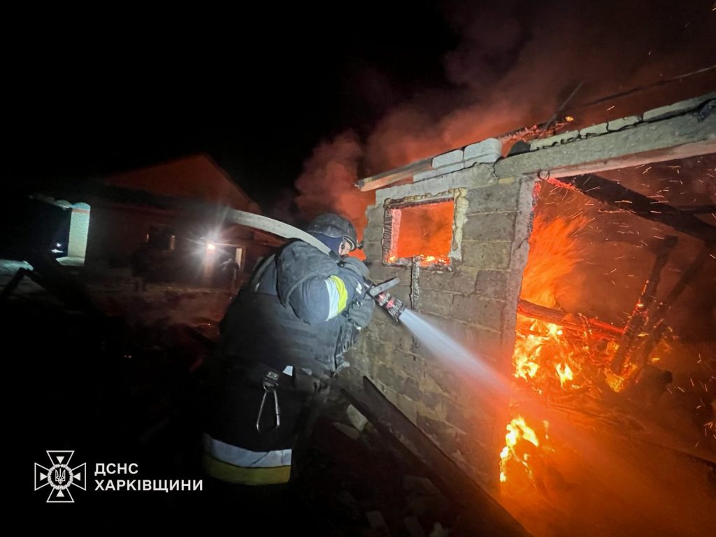 Обстрел Харьковщины 14 января