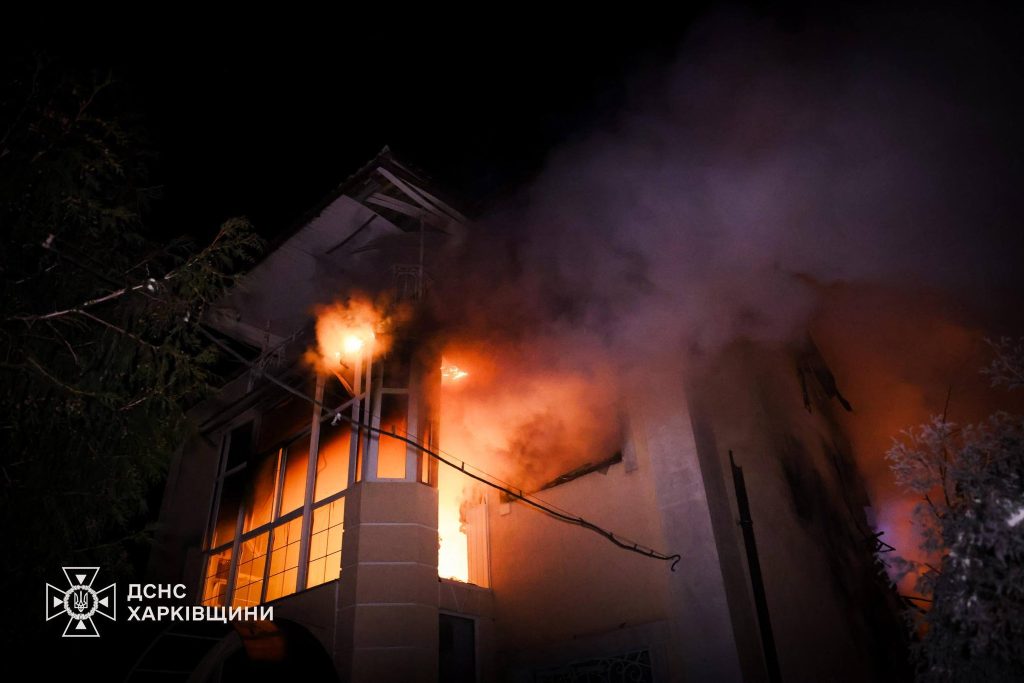 Обстріл Харкова вночі 18 січня