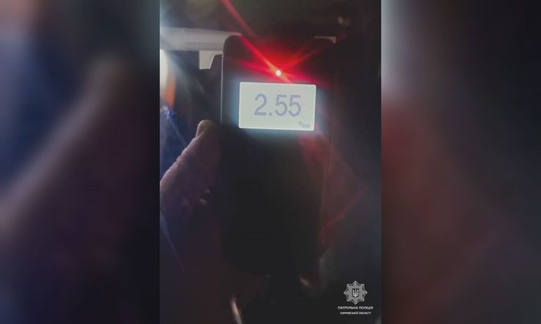 «Перепив» норму в 12 разів: вночі у Харкові сталася ДТП