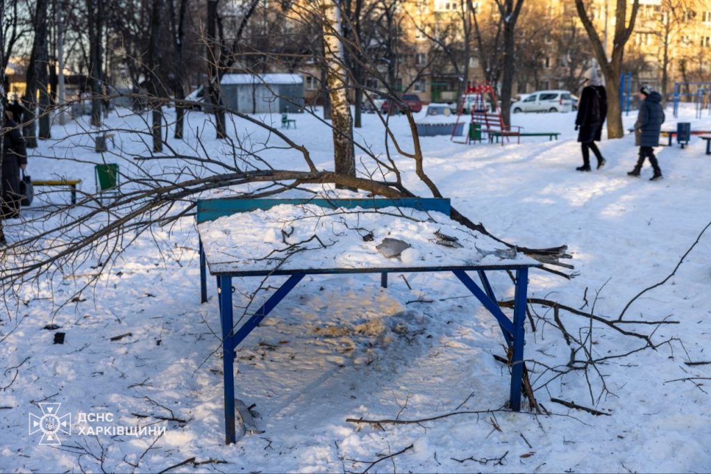 удар по Немышлянскому району Харькова