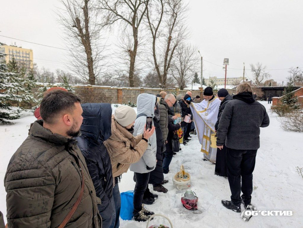 воду святят в Харькове