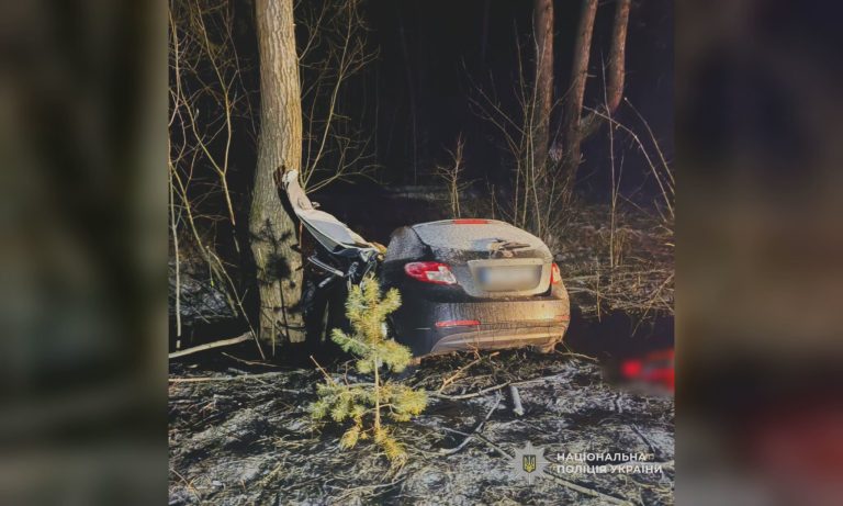 Влетела в дерево: водитель погибла в ДТП на Харьковщине, пассажиры в больнице