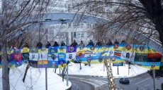 Несли два прапори: яким був День соборності України в Харкові (фото)