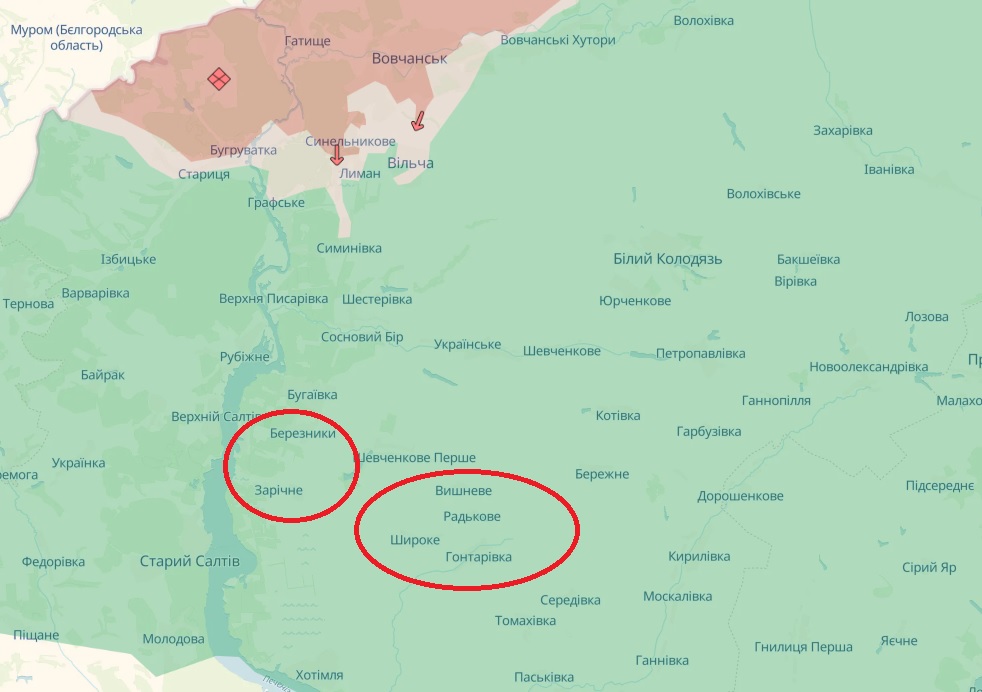 Із семи сіл оголосили евакуацію на Харківщині