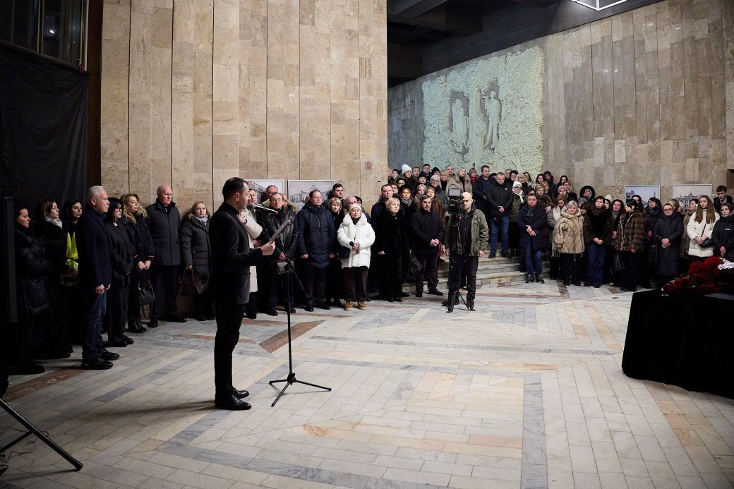 прощання з Оленою Гречаниною у Харкові 2