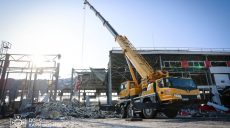 Под Харьковом разобрали руины терминала «Новой почты»: 148 тонн мусора