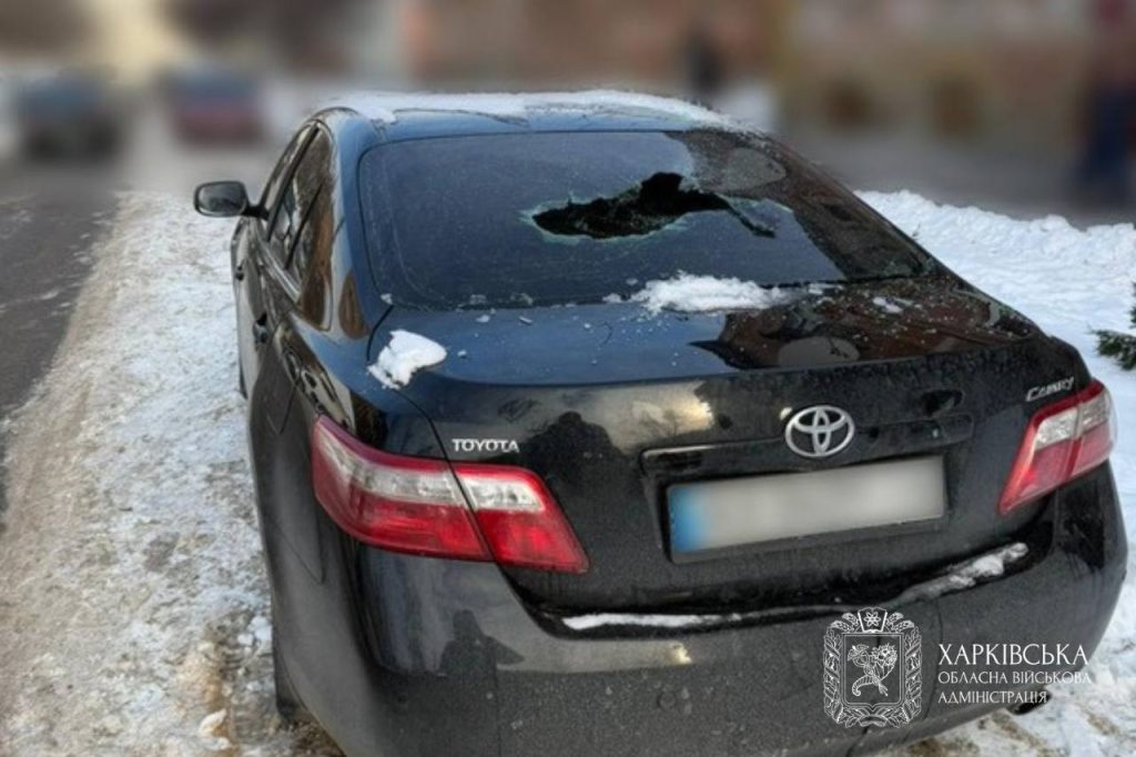 удар БпЛА по Харькову