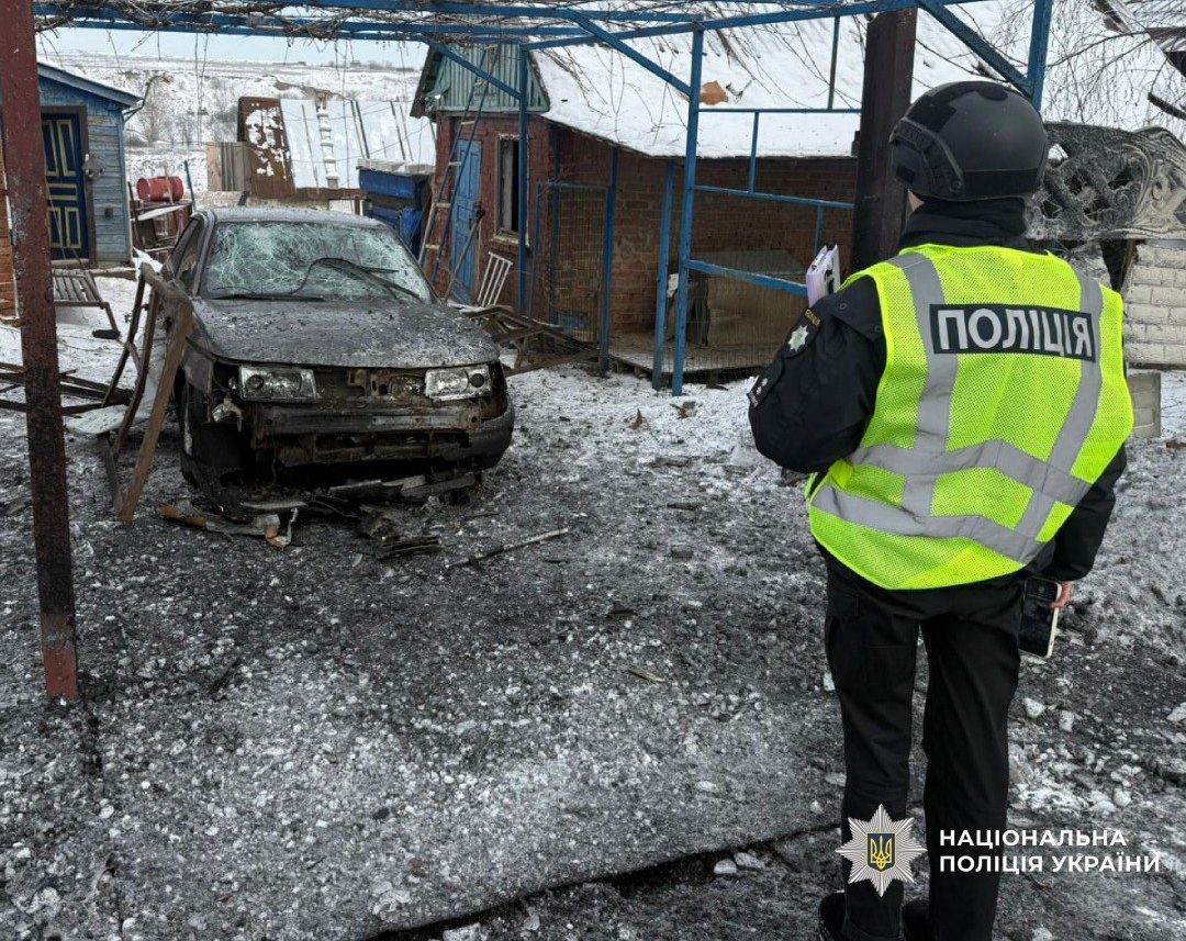 РФ атаковала «скорую»: в полиции показали фото последствий