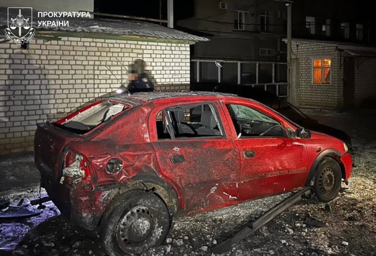 В прокуратуре показали последствия вечернего удара по Харькову (фото)