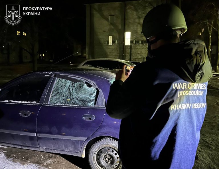 Прокуратура: утром по Харькову прилетел «Искандер» (фото)