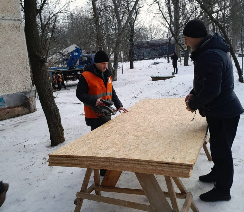 Последствия обстрела Харькова 20 февраля 