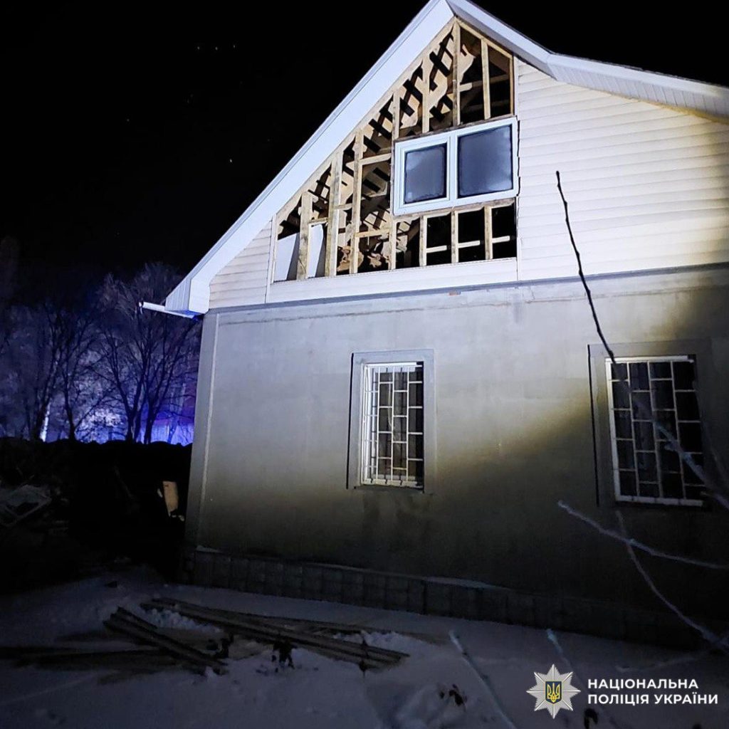 Обстрел Харьковщины 20 феврвля