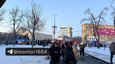 В саду Шевченко горит ресторан – СМИ (фото/видео)