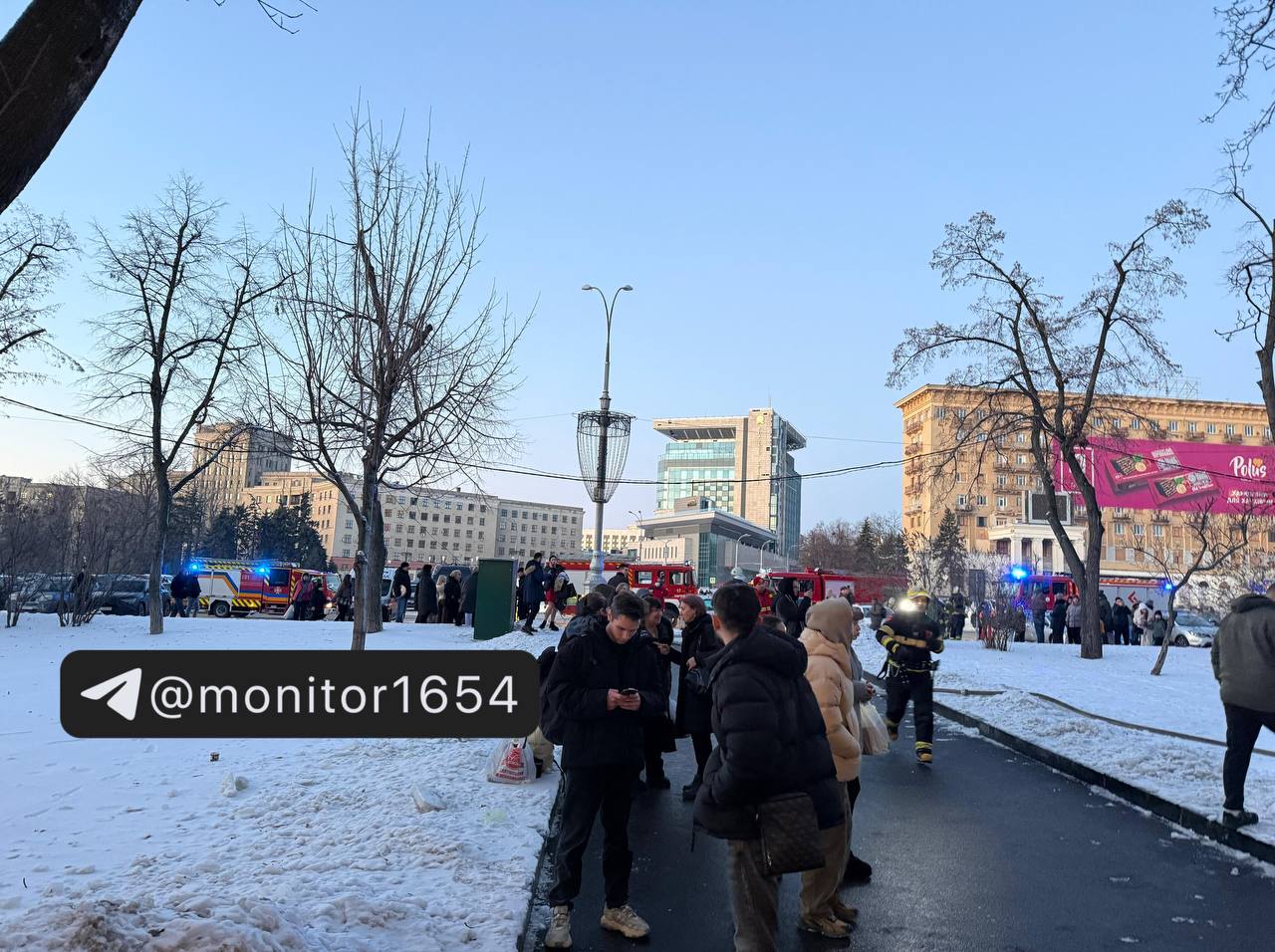 В саду Шевченко горит ресторан – СМИ (фото/видео)