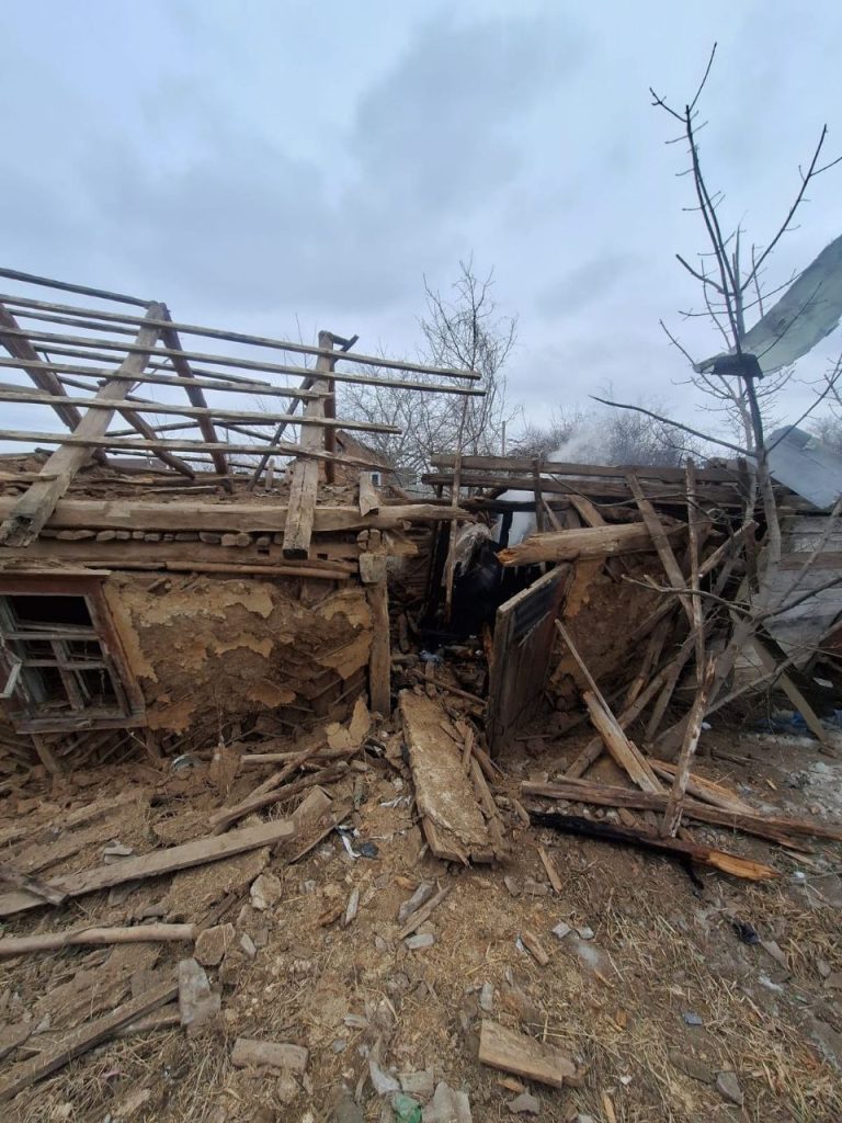 удар по Сковородиновке