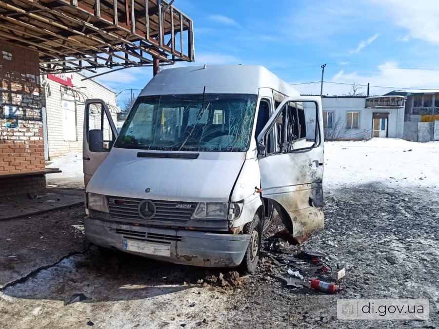 удар по автобусу на Харьковщине