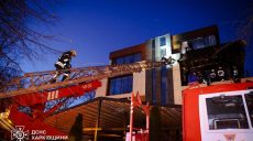 В саду Шевченко горит ресторан – СМИ (фото/видео)