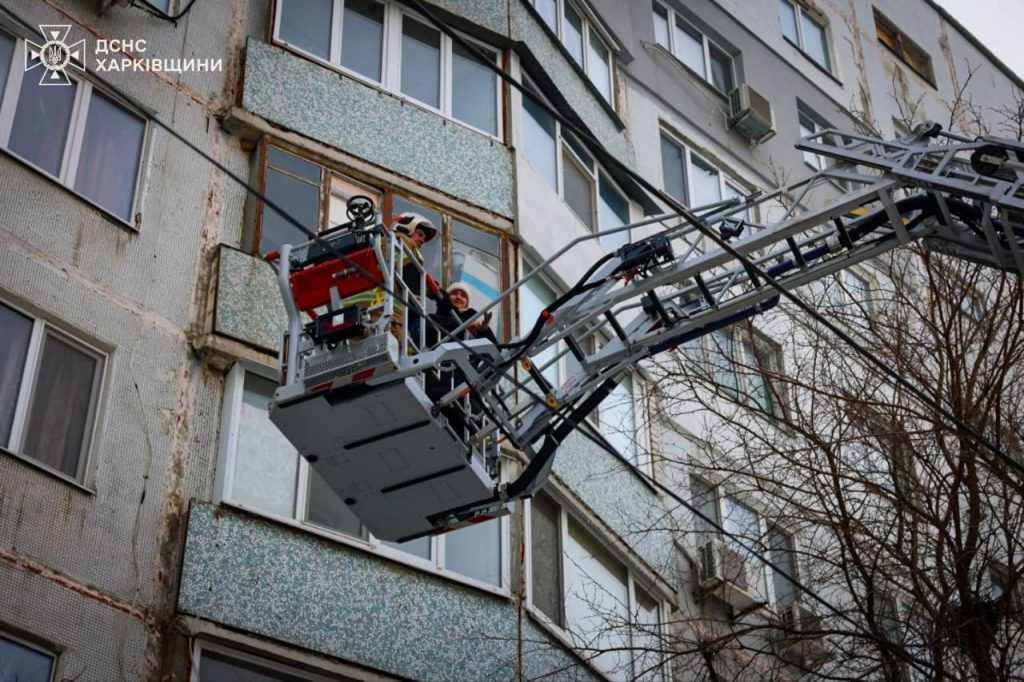 пожар в Харькове