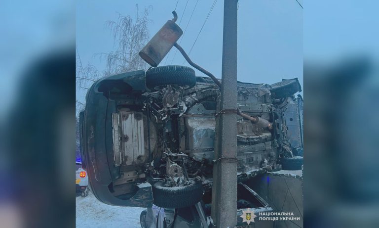 Количество ДТП на Харьковщине возросло в январе: восемь человек погибли