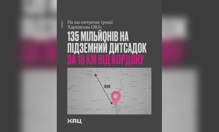За 18 км от границы планируют построить подземный детсад на Харьковщине – ХАЦ